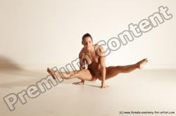 Modern Aerobic reference poses of Estera